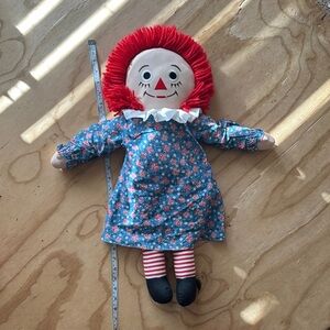 Raggedy Ann Doll with Floral Dress by Applause